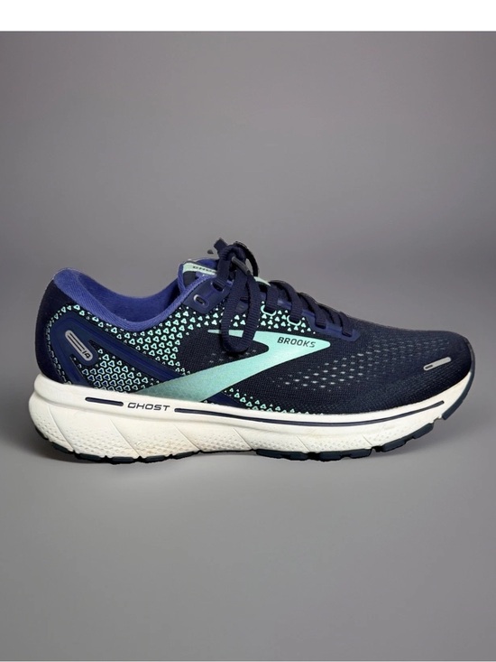 Brooks Shoes - Brooks Ghost 14 Women's Navy Blue Running Shoes 1203561B446 Size 8B